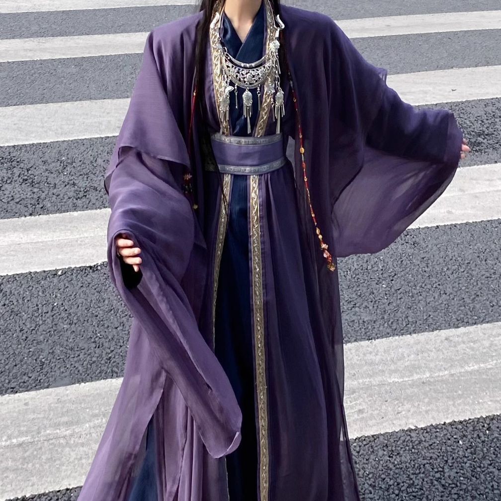 Ethnic Clothing & Online Fashion Store Khaadi Us - ชุดแสดงสไตล์ชนเผ่ามี้อา๋ว๋อแบบฮั่นฝูจีนใหม่ปี 2025 ชุดเดินทางถ่ายภาพ