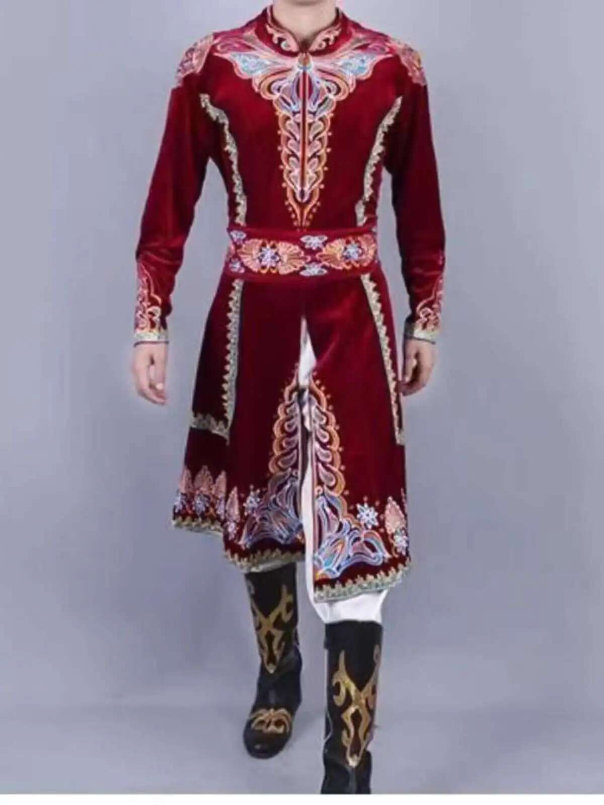 Ethnic Clothing & Online Fashion Store Khaadi Us - ใหม่ Xinjiang Dance เสื้อผ้า Uyghur เสื้อผ้าผู้ชายหล่อเสื้อ