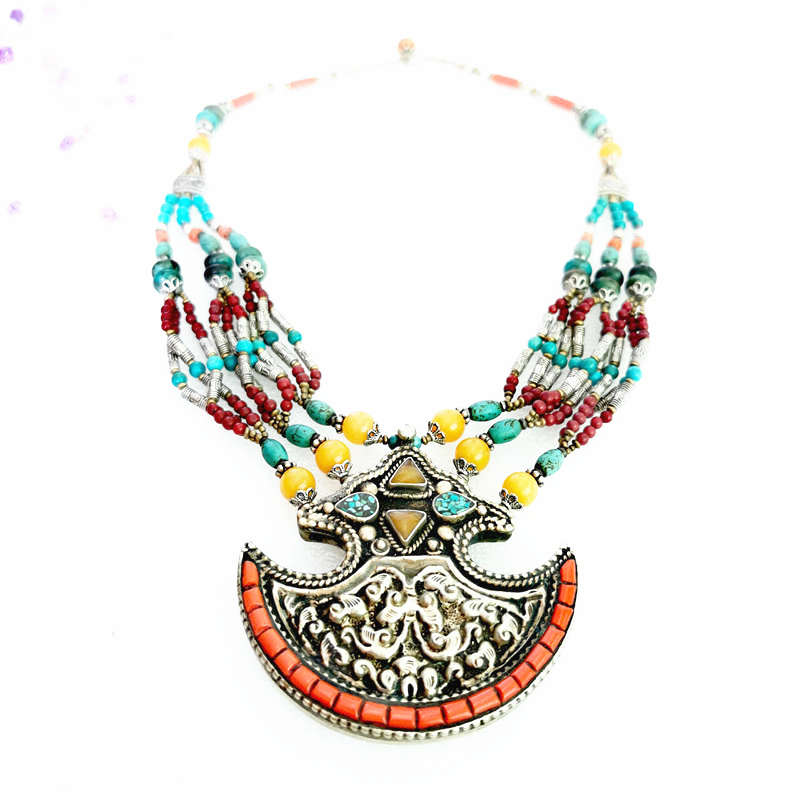 คอลเลคชั่นสร้อยคอวินเทจสุดหรู  - Ethnic Fashion Com บทวิจารณ์และราคา
