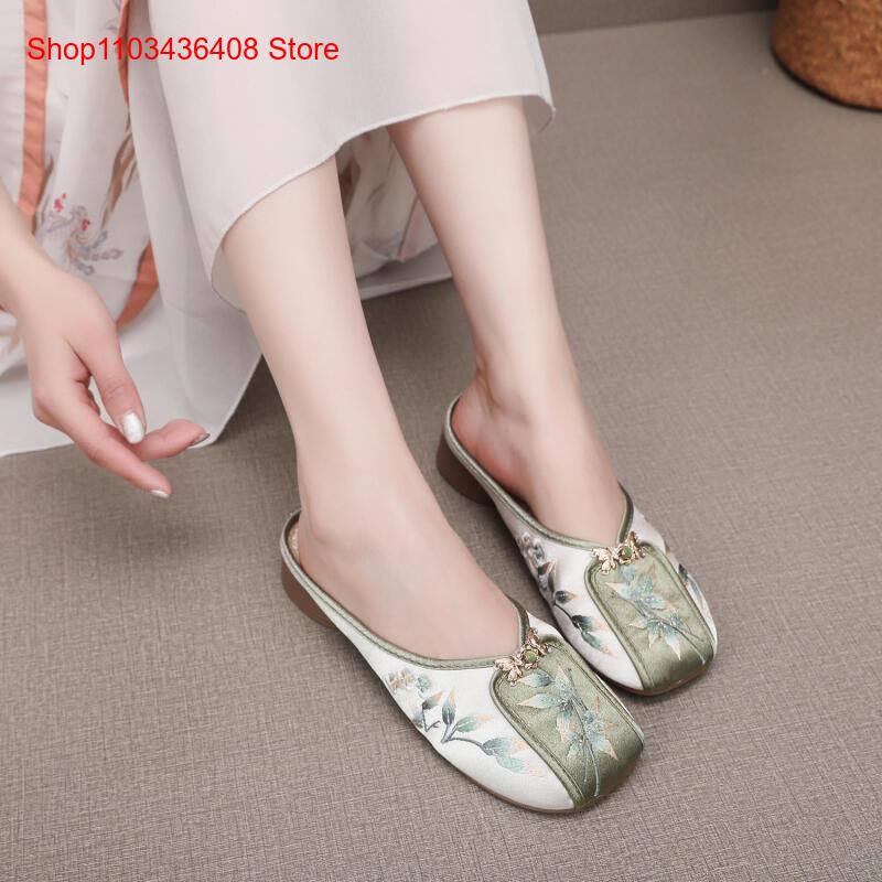 รองเท้าแตะปักลายใหม่สำหรับใส่ใ - Ethnic And Fashion บทวิจารณ์และราคา