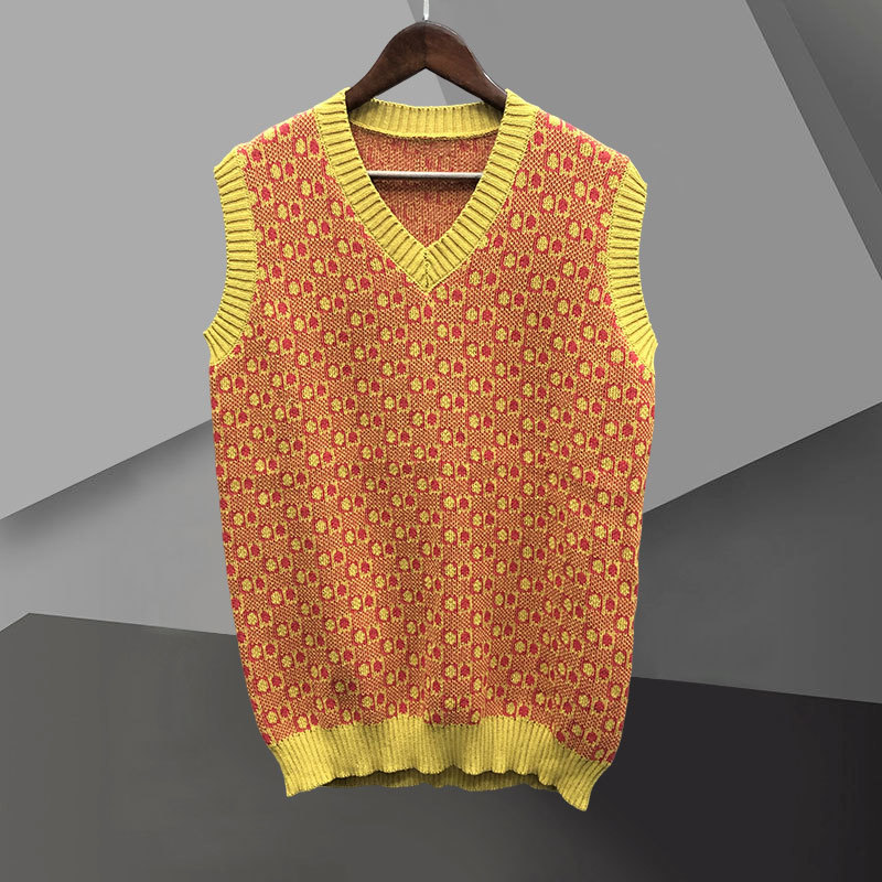 เสื้อกั๊กสเวตเตอร์แบบสวมหัวอเน - Ethnic Fashion Men บทวิจารณ์และราคา