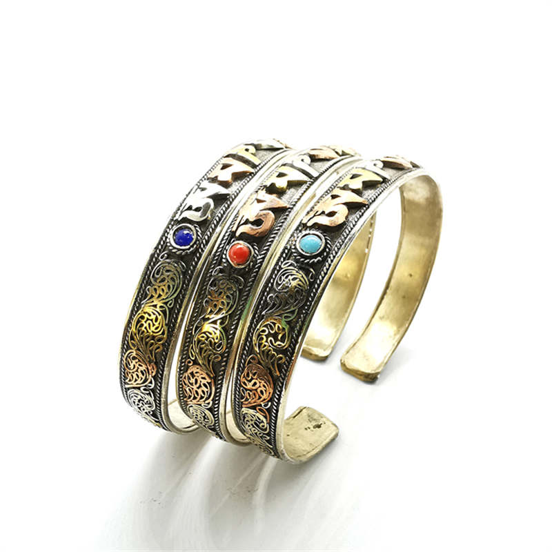 เครื่องรางทิเบตกำไลข้อมือแบบเป - Ethnic Fashion Com บทวิจารณ์และราคา