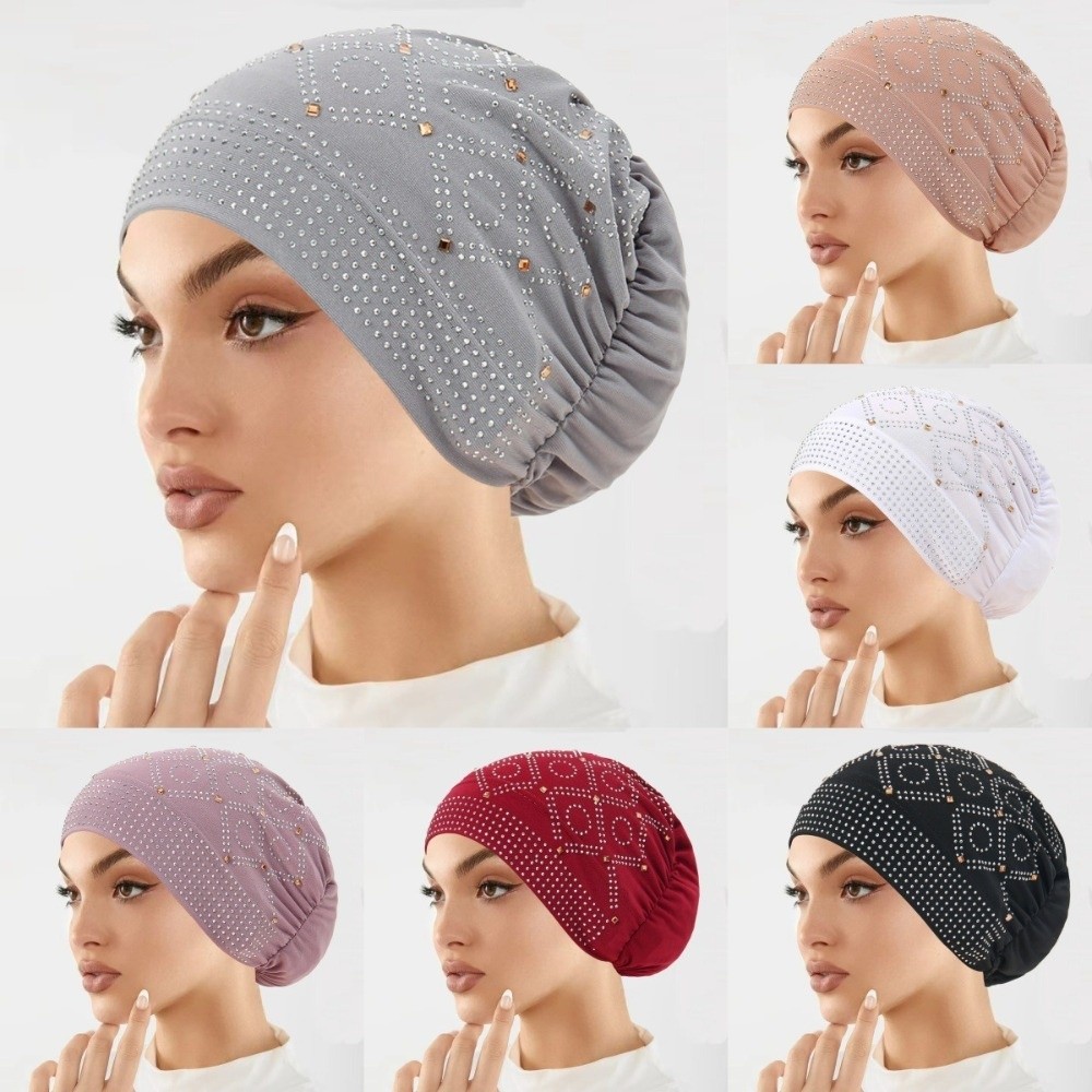 หมวกผ้าโพกหัวประดับเพชรเทียม แ - Ethnic Indian Fashion บทวิจารณ์และราคา