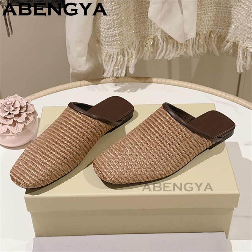 รองเท้าสลิปเปอร์แบบสวมหัวมน ผ้ - Ethnic And Fashion บทวิจารณ์และราคา