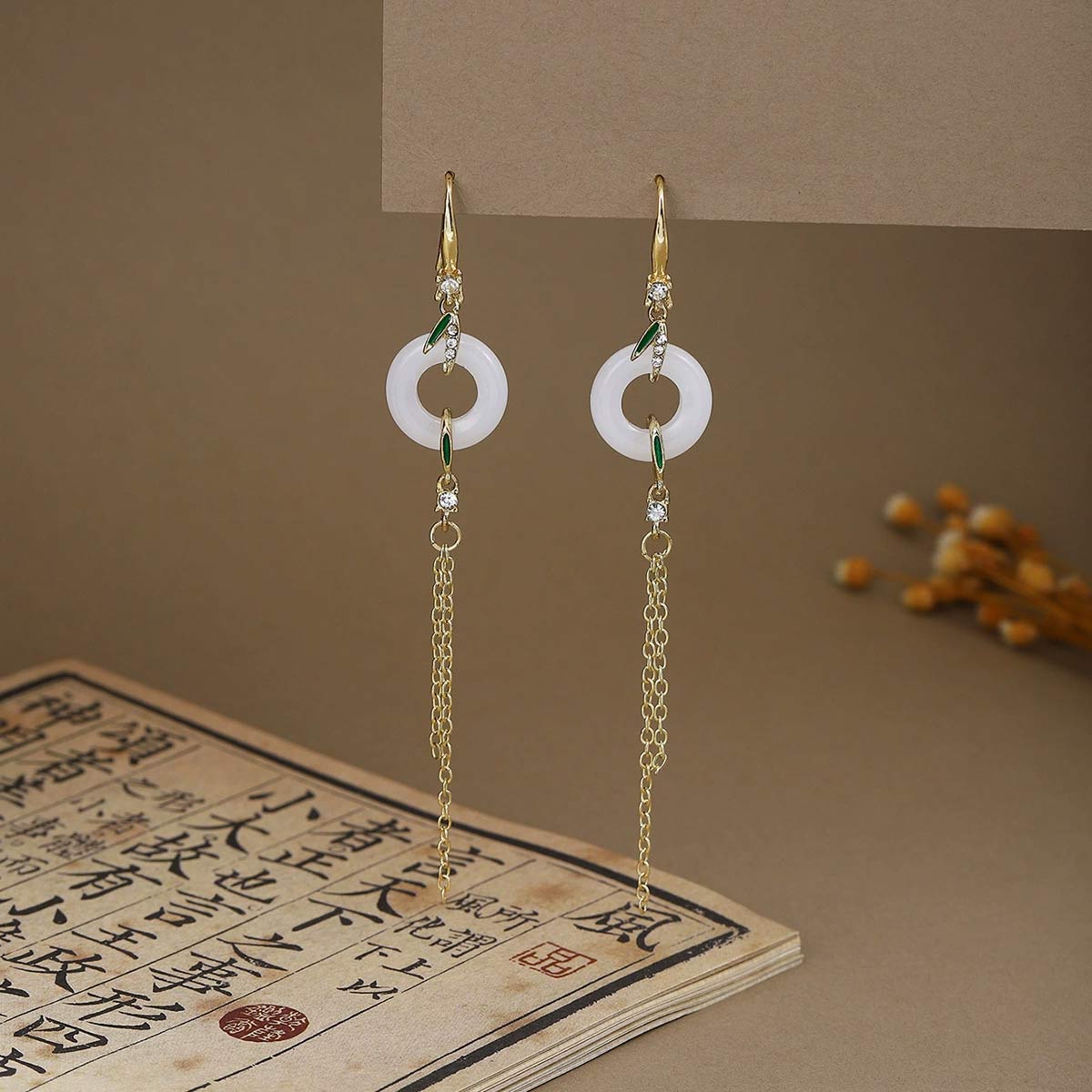 6 คู่ใหม่แฟชั่นผู้หญิงต่างหูดอ - Ethnic Chic Fashion บทวิจารณ์และราคา