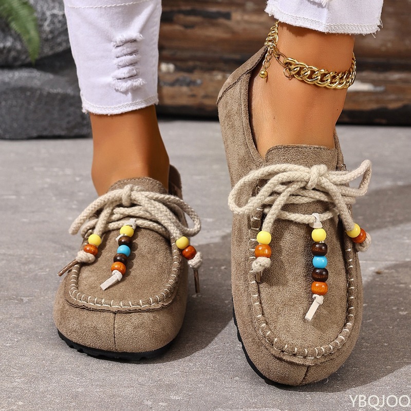 รองเท้าโลฟเฟอร์ผู้หญิงสไตล์ลำล - Ethnic And Fashion บทวิจารณ์และราคา