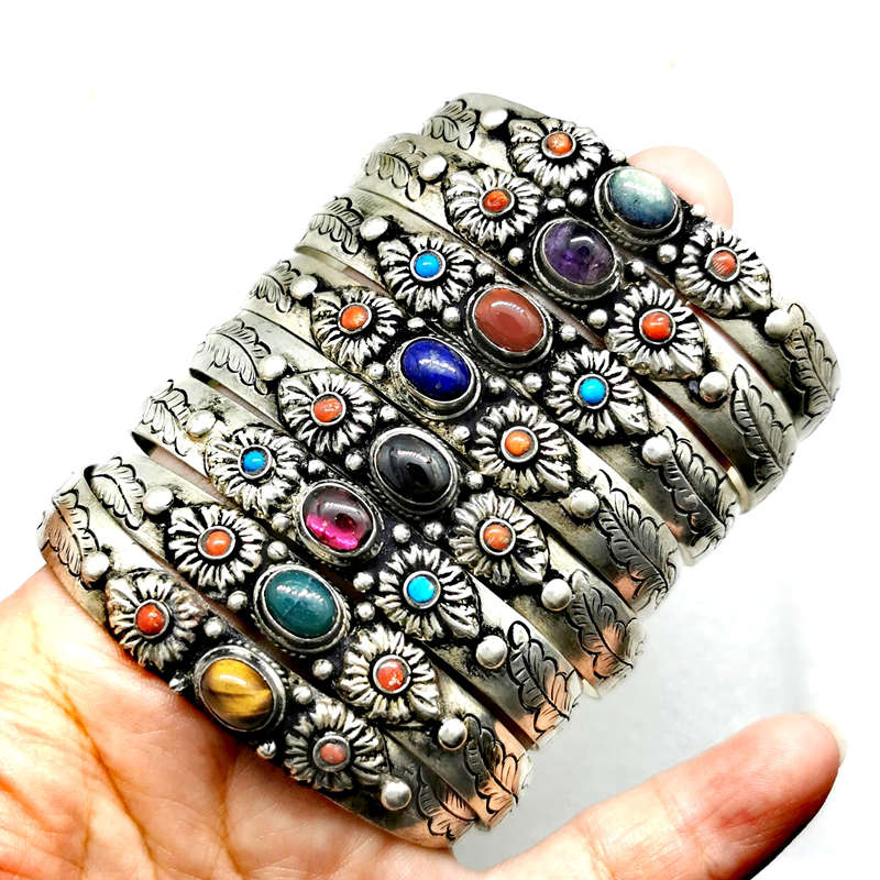 BB-398เนปาล Vintage กำไลข้อมือ - Ethnic Fashion Com บทวิจารณ์และราคา