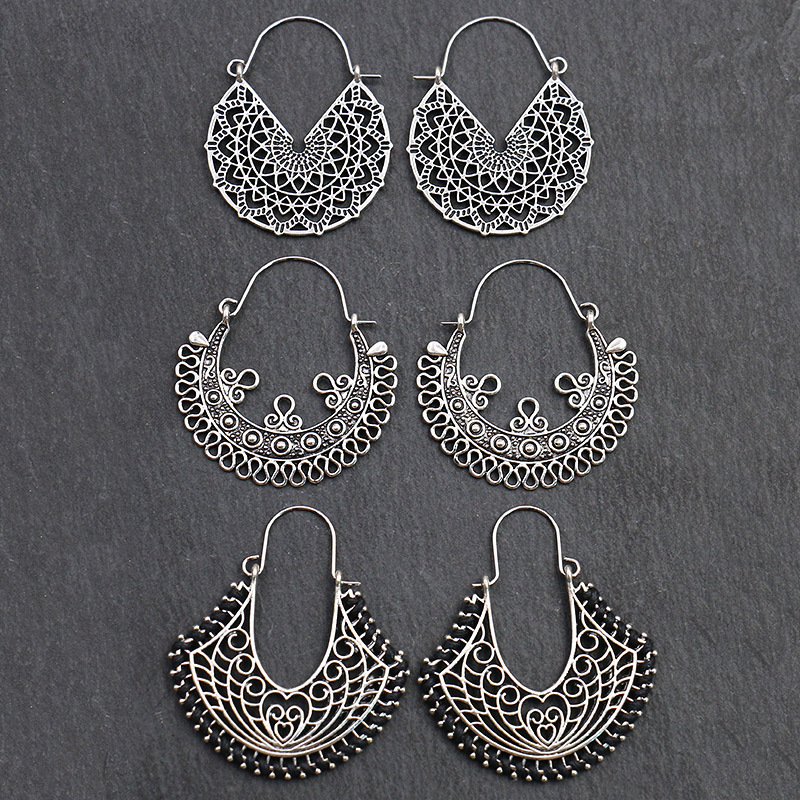 โบราณ Sliver-Plated Hollow All - Ethnic Indian Fashion บทวิจารณ์และราคา