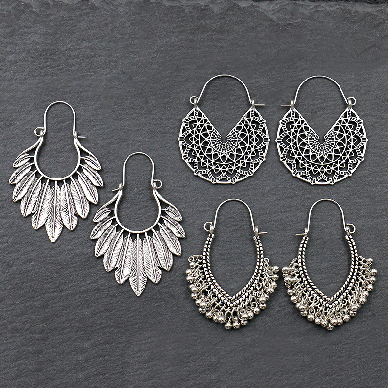 โบราณ Sliver-Plated Hollow All - Ethnic Indian Fashion บทวิจารณ์และราคา