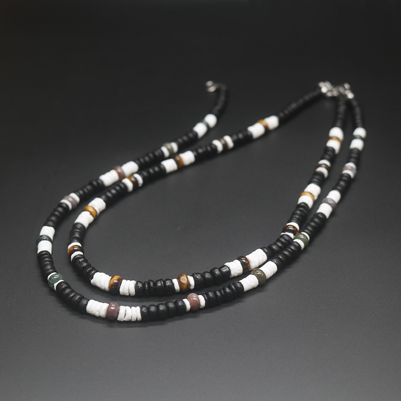 2023 Tribalมะพร้าวลูกปัดสร้อยค - Ethnic Fashion Co In บทวิจารณ์และราคา