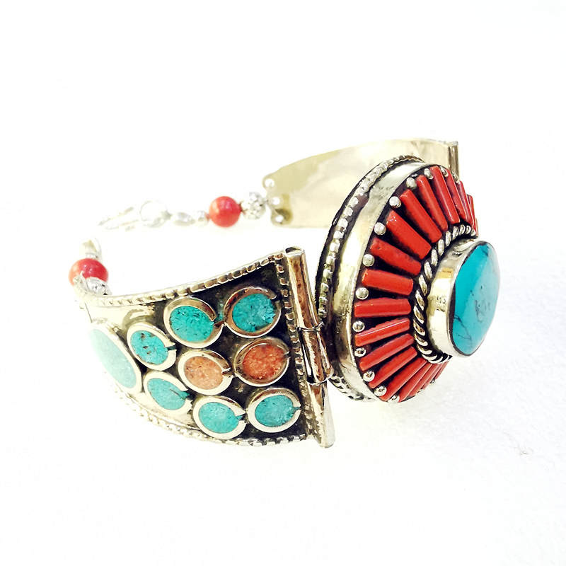 เครื่องประดับวินเทจจากเนปาล กำ - Ethnic Fashion Com บทวิจารณ์และราคา