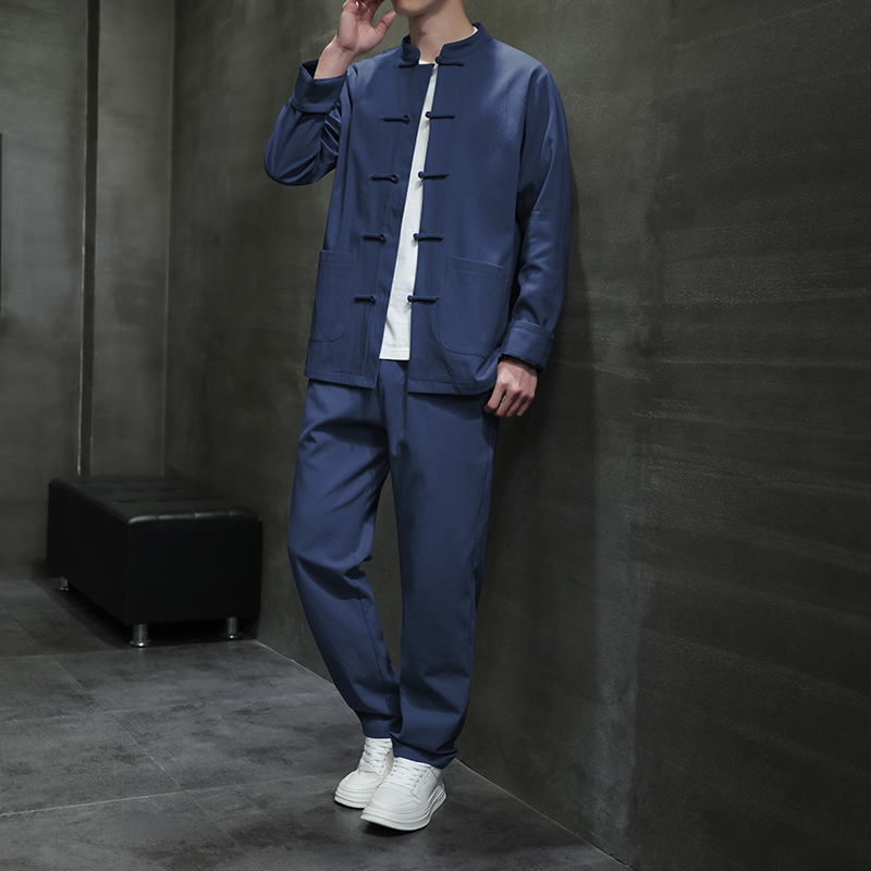 เสื้อเชิ้ตแขนยาวผ้าฝ้ายลินินสไ - Urban Ethnic Fashion บทวิจารณ์และราคา