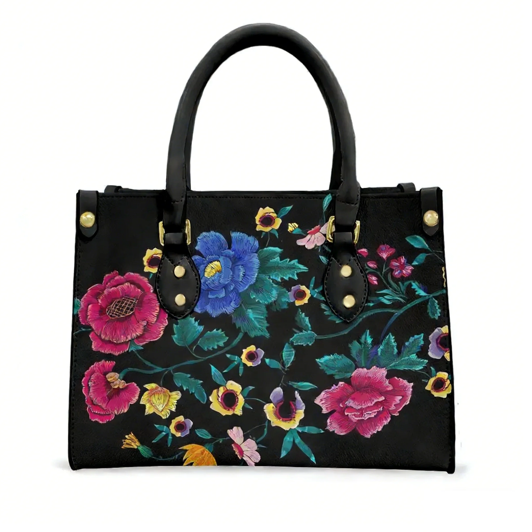 กระเป๋าโท้ทลายดอกไม้สไตล์ชาติพ - Ethnic Fashion Images บทวิจารณ์และราคา