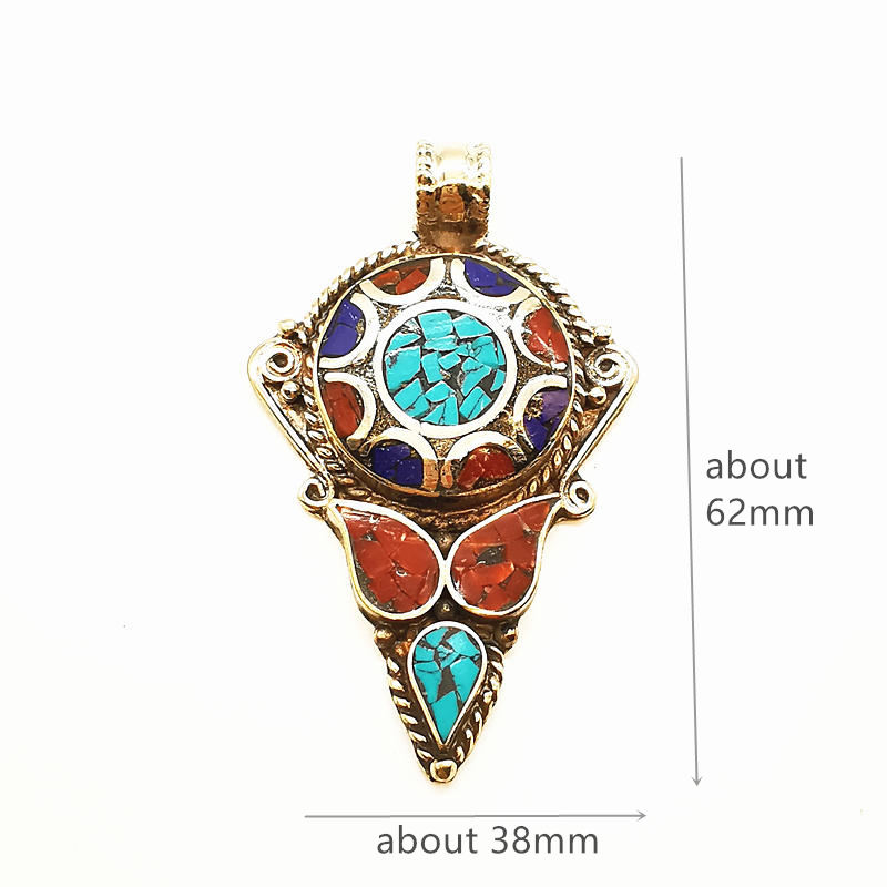 จี้รูปลูกศรโบราณสไตล์เนปาล งาน - Ethnic Fashion Com บทวิจารณ์และราคา