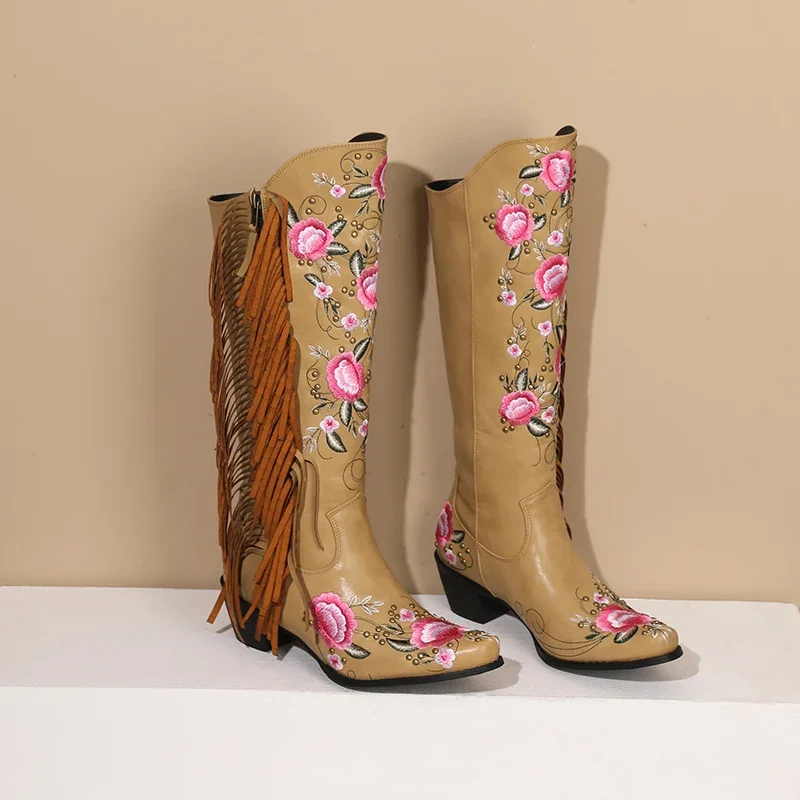 แฟชั่นเย็บปักถักร้อยดอกไม้ Wes - Ethnic And Fashion บทวิจารณ์และราคา