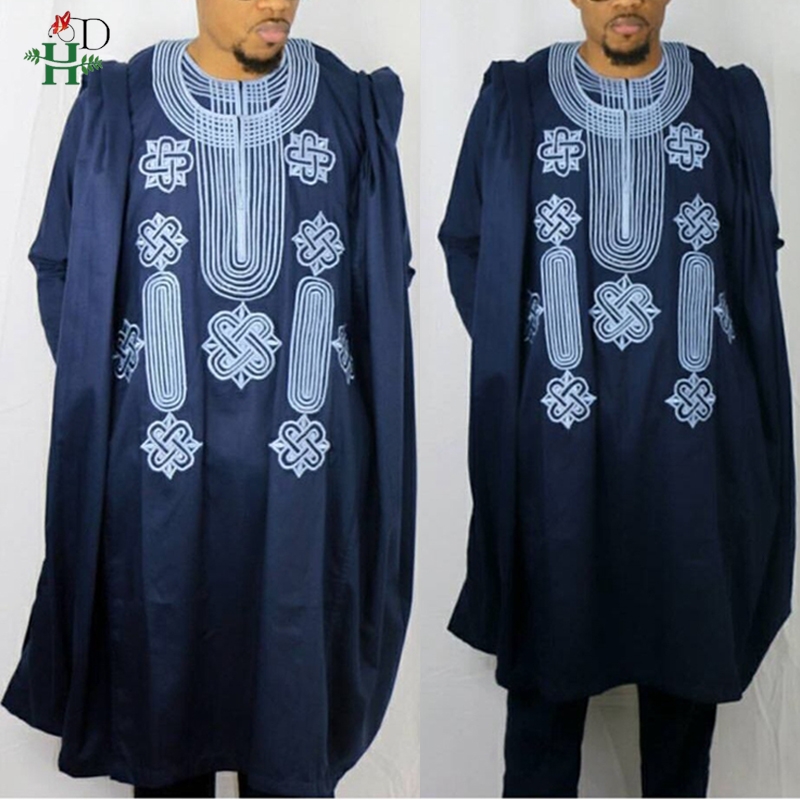 H & D แอฟริกันสําหรับชาย Robe  - Boubou Men Africa บทวิจารณ์และราคา
