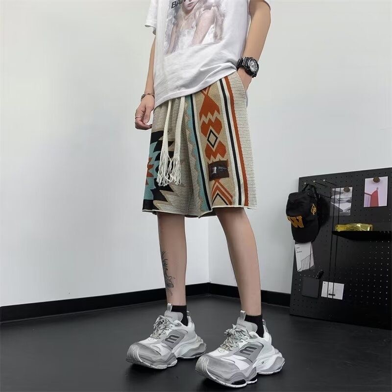 กางเกงขาสั้นชายสไตล์โบฮีเมียน  - Ethnic Chic Fashion บทวิจารณ์และราคา