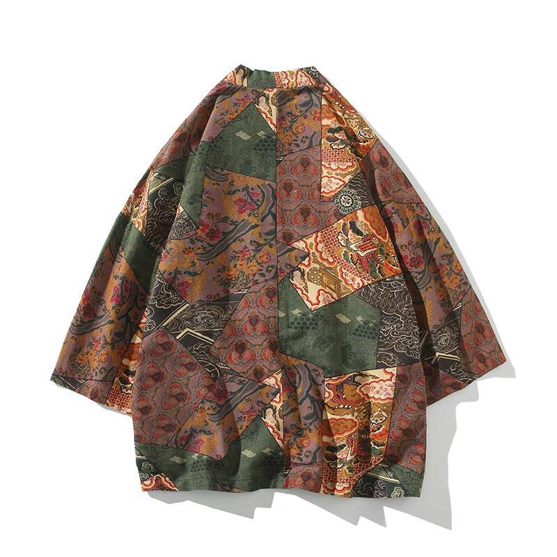 สไตล์ชาติพันธุ์พิมพ์ Yukata ผู - Ethnic Fashion Men บทวิจารณ์และราคา